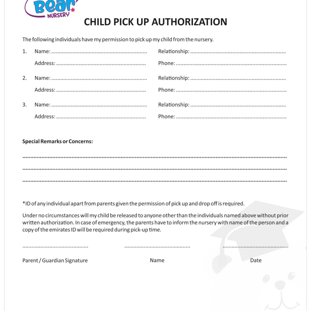 ChildPickUpAuthorization-Gummybears