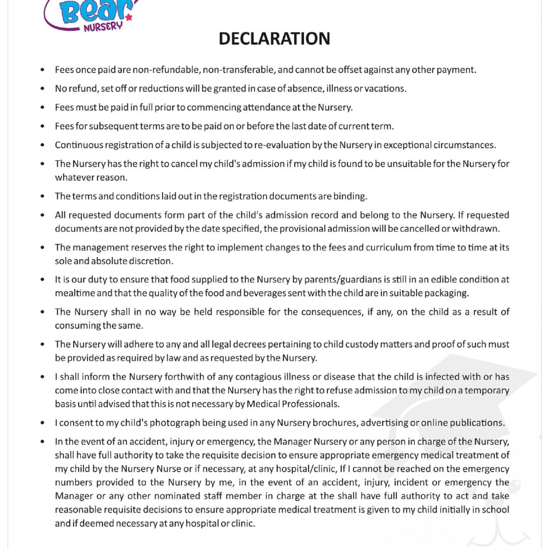 DeclarationForm 1